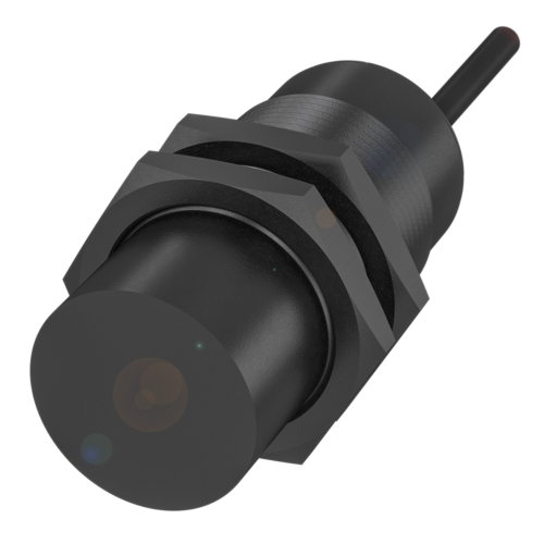 M30 x 65.5mm Captive Level Sensor, Non Flush, PNP NO, 25mm Range, 2m Cable 