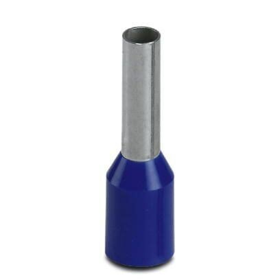 2.5mm Blue Ferrules 8mm Barrel (100pk)