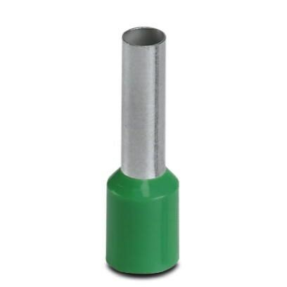 6mm Green Ferrules 12mm Barrell (100pk)