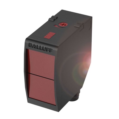 Diffuse Sensor LED red light PMMA sensing surface ,PNP, NO-NC, M12 con,10-30V