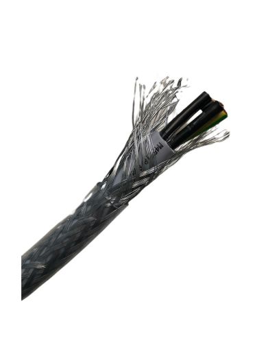 4 Core 0.75mm Clear Screened Flexible Control Cable