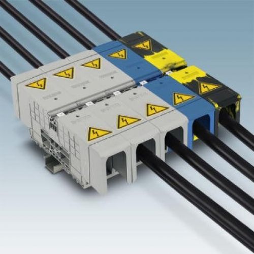 Bolt connection terminal block 1500 V, nominal current 192 A, A.S.I