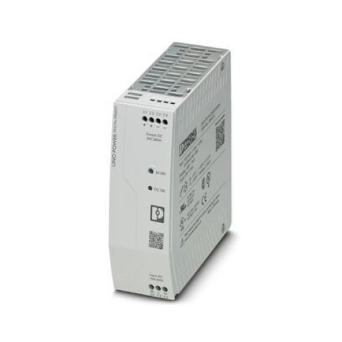 120W / 24VDC UNO power supply DIN rail mounting, input: Single-Phase