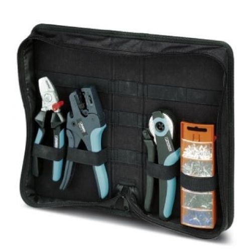 Cutting Stripping and Crimping Set with Tool Case