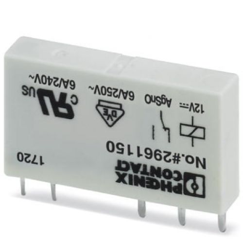 12VDC / 6A Pluggable 1PDT Miniature Relay With Power Contact