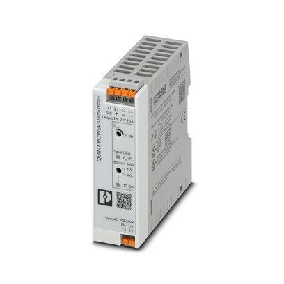 2.5A / 24VDC Quint Power Supply, Push-In Connection