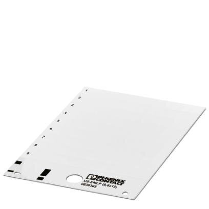 8.8x15mm White Adhesive Marker Label (88 Labels Per Card)