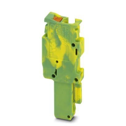 2.5mm Green/Yellow 1 Way 500V Push-In Plug