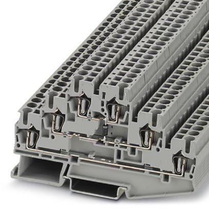 2.5mm Grey 3 Level Terminal Block With Diode 1N4007 