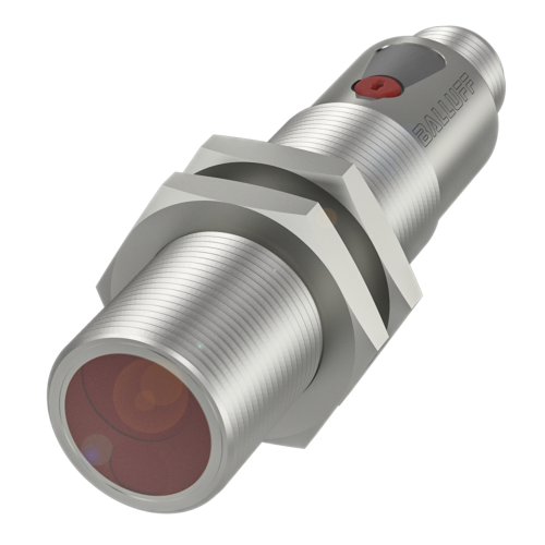Diffuse Sensor With Background Suppression 18 x 75 mm, range 30...300 mm PNP