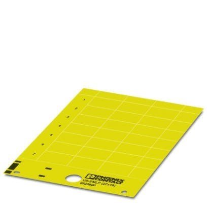 27x18mm Yellow Plant Labeling (21 Labels Per Card)