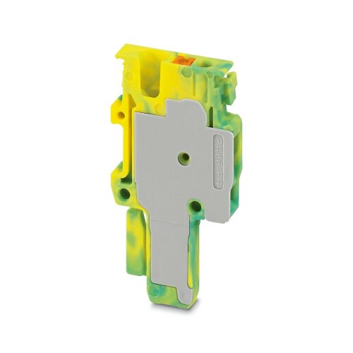1.5mm Female Green/Yellow 500V Push-In Right Plug