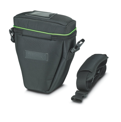 Shoulder bag for storing the THERMOMARK GO.K / THERMOFOX mobile printer as well as necessary accessory parts