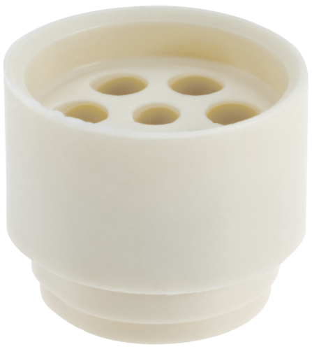 M20 / PG16 White Mutihole Insert For Glands 6 x 4mm
