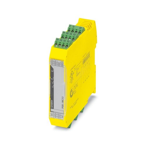 24 VDC Safety Relay Single or Duel Channel With 3 Safety Contacts, 1 Aux Contact
