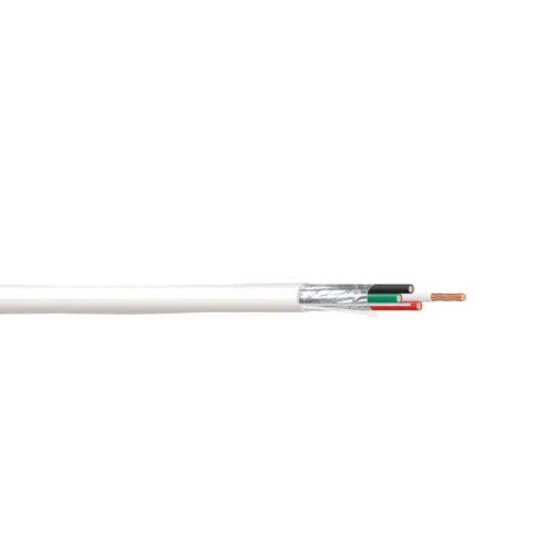 2 Core 16 AWG White Shielded Control Cable 305M