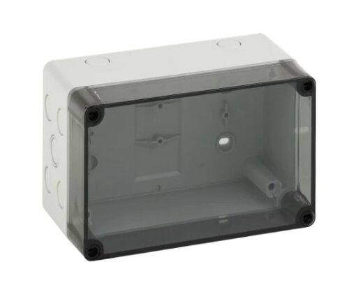 200 x 200 x 113mm IP65 Polystyrene With Transparent Lid