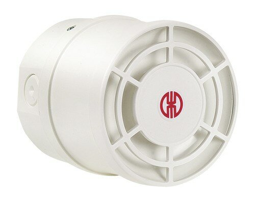 Multi-Tone Sounder WM 6 Tone 24VDC White