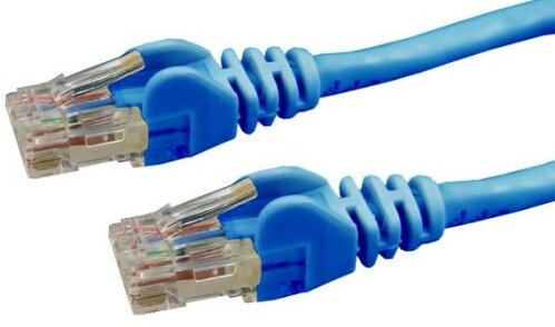 0.5M Blue Cat 6 UTP Patch Cable