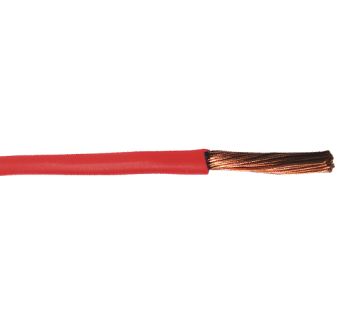 0.5mm RED Tinned Appliance Wire 100M