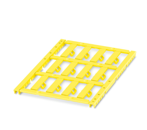 29x6mm Yellow Cable Tie On Marker >6 mm (12 Labels Per Sheet)