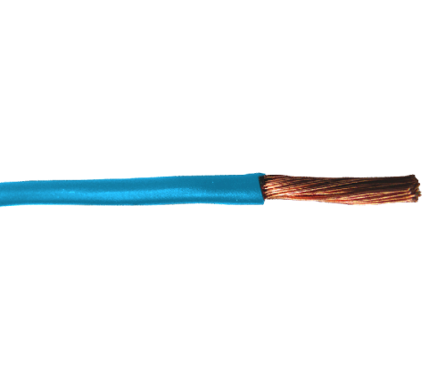 0.75mm BLUE Tinned Appliance Wire 100M
