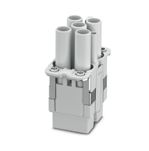 6 Pole (4x Control, 2x Power) Female Contact insert 400 V / 40 A