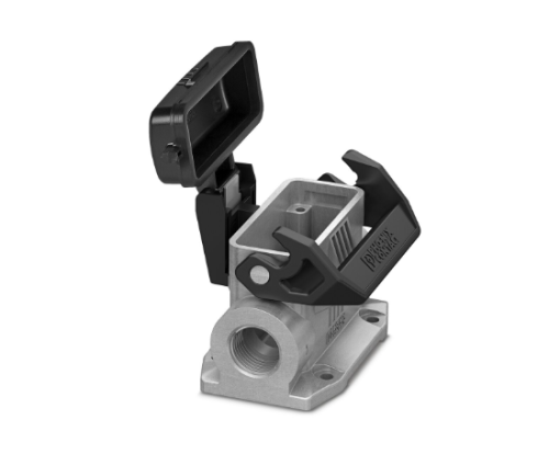 D15 Surface Mount Single Latch Aluminium With Cover