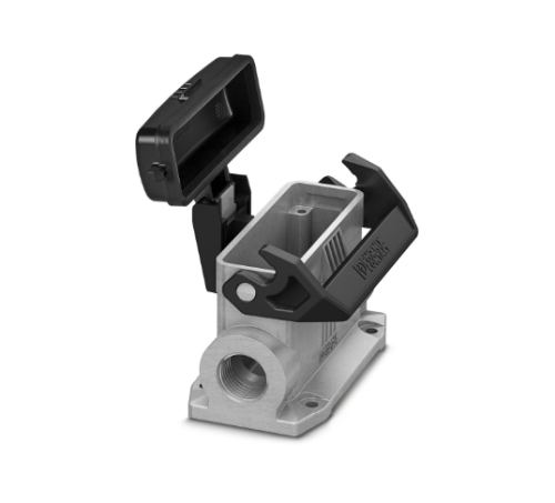 D25 Surface Mount Single Latch Aluminium With Cover