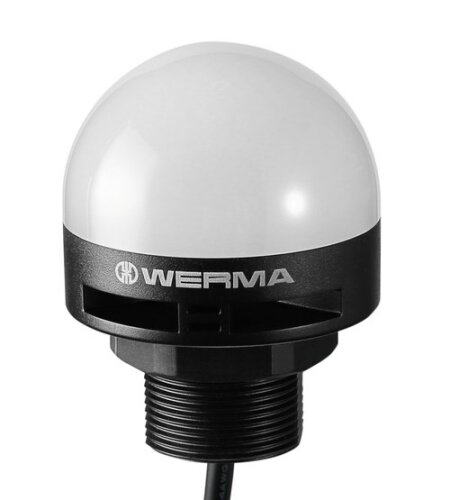 3 Colour Dome Light With Sounder 1.5M Cable