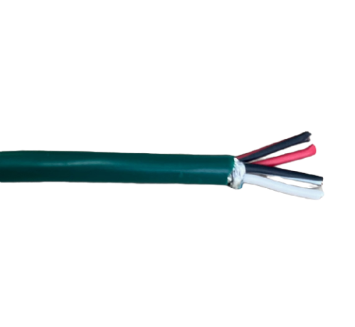 2 Pair 18 AWG Dark Green Screened BMS Control Cable 305M