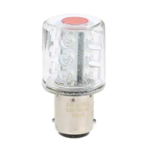 24V AC/DC Green LED Permanent Bulb