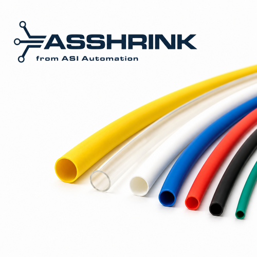 7mm Green/Yellow Thin Wall Heatshrink 1.2M