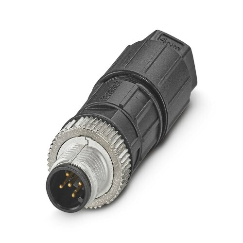 5 Pole M12 Male IDC Connection 4-7mm Entry 0.14-0.5mm Wire - A.S.I ...