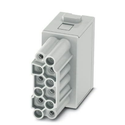12 Pole Contact Insert Module Push in connection, 250 V, 10 A, 0.14mm2