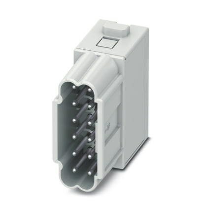 12 Pole Contact insert module push in connection, 250 V, 10 A, 0.14mm2