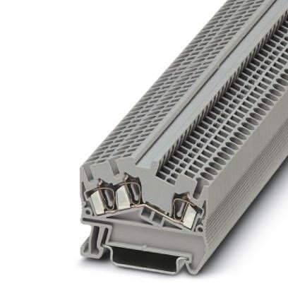 2.5mm Grey 2in 1out Roof Style Spring Terminal