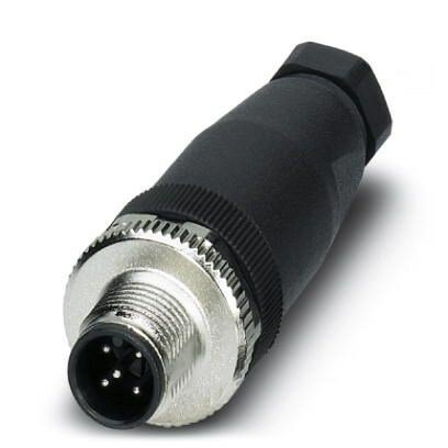 5 Pole M12 Male Connector Metal Face PG7 Entry (SACC-M12MS-5CON-PG 7-M)