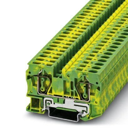 6mm Earth Spring Cage Terminal Block