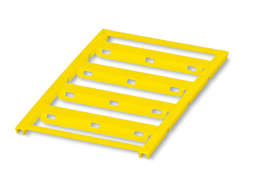 60x11mm Yellow Cable Markings >136mm (4 Labels Per Card)