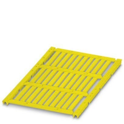 30 x 4mm Yellow Cable Marker Label (30 Labels Per Card)
