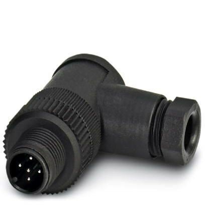 5 Pole M12 R/A Male all Plastic Connector PG7 Entry