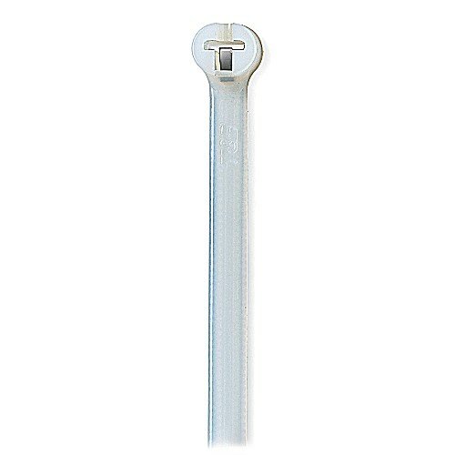 92mm x 2.4mm Natural Cable Tie Metal Barb (100pk)