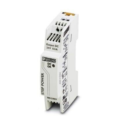 0.5A / 24VDC Compact Din Rail Mount Power Supply