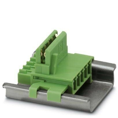 DIN rail connector for DIN rail mounting. Universal for TBUS housing