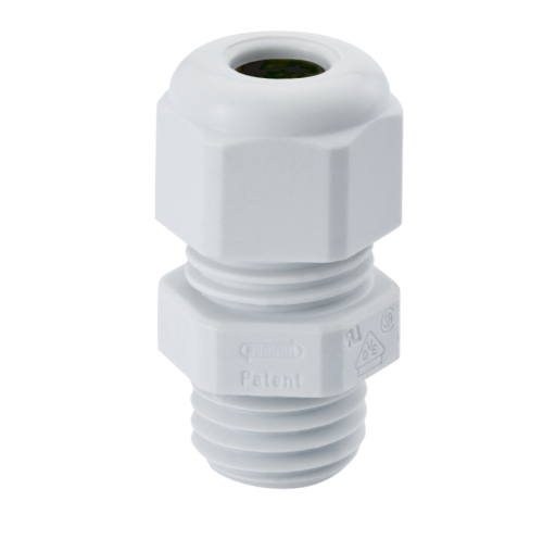 PG21 Grey Compression Gland 13-18mm Cable Entry