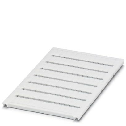 10.5x4.6mm White Terminal Marking 5.2mm Pitch (96 Labels Per Card)