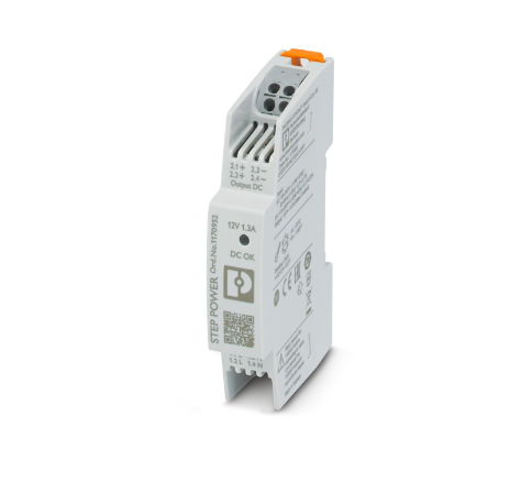 1.3A / 12VDC Step Power Supply With Push-In Termination