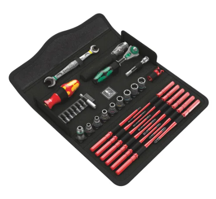 35 Piece Kraftform Kompakt Maintenance Tool Kit With Pouch