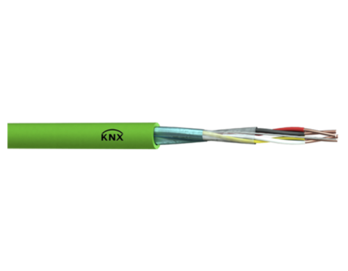 2 Pair 0.8mm Certified KNX / EIB Green Low Smoke Halogen Cable 305m